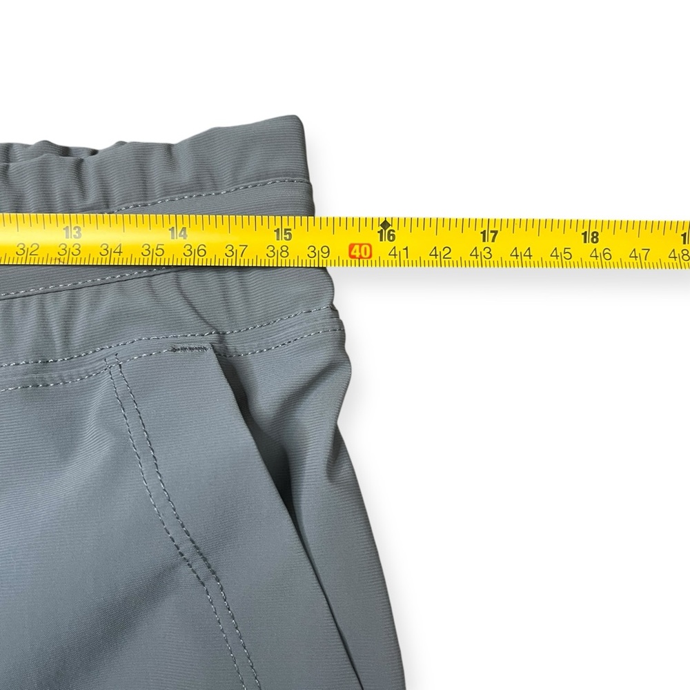 Vuori Miles Jogger Women’s Medium Blue Grey Adjustable Waist Ankle Pants - Picture 8 of 13